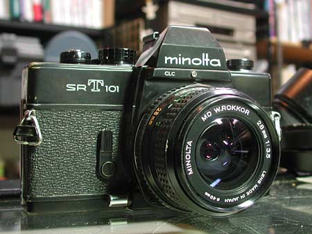 ミノルタ Minolta Sr T101のレストア