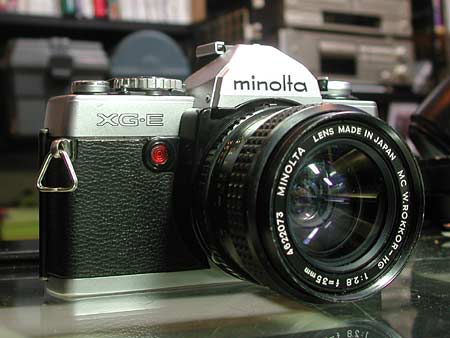 ミノルタ(Minolta)XG-Eのレストア